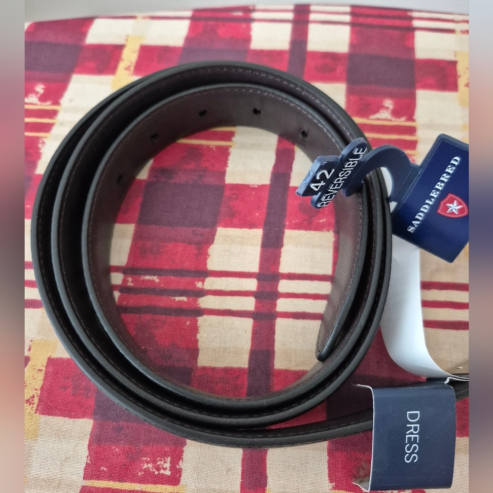 Saddlebred Men's Reversible Dress Belt